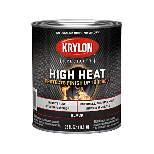 Krylon High Heat Paint High Heat Black Quart in Kenya Whizz Appliance Paint