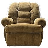 1407P-2001-85(Honey) Lane Stallion Big Man Comfort King WallSaver (Power Recline) Recliner. Made for the Big Guy Or Gal.Free Curbside Delivery
