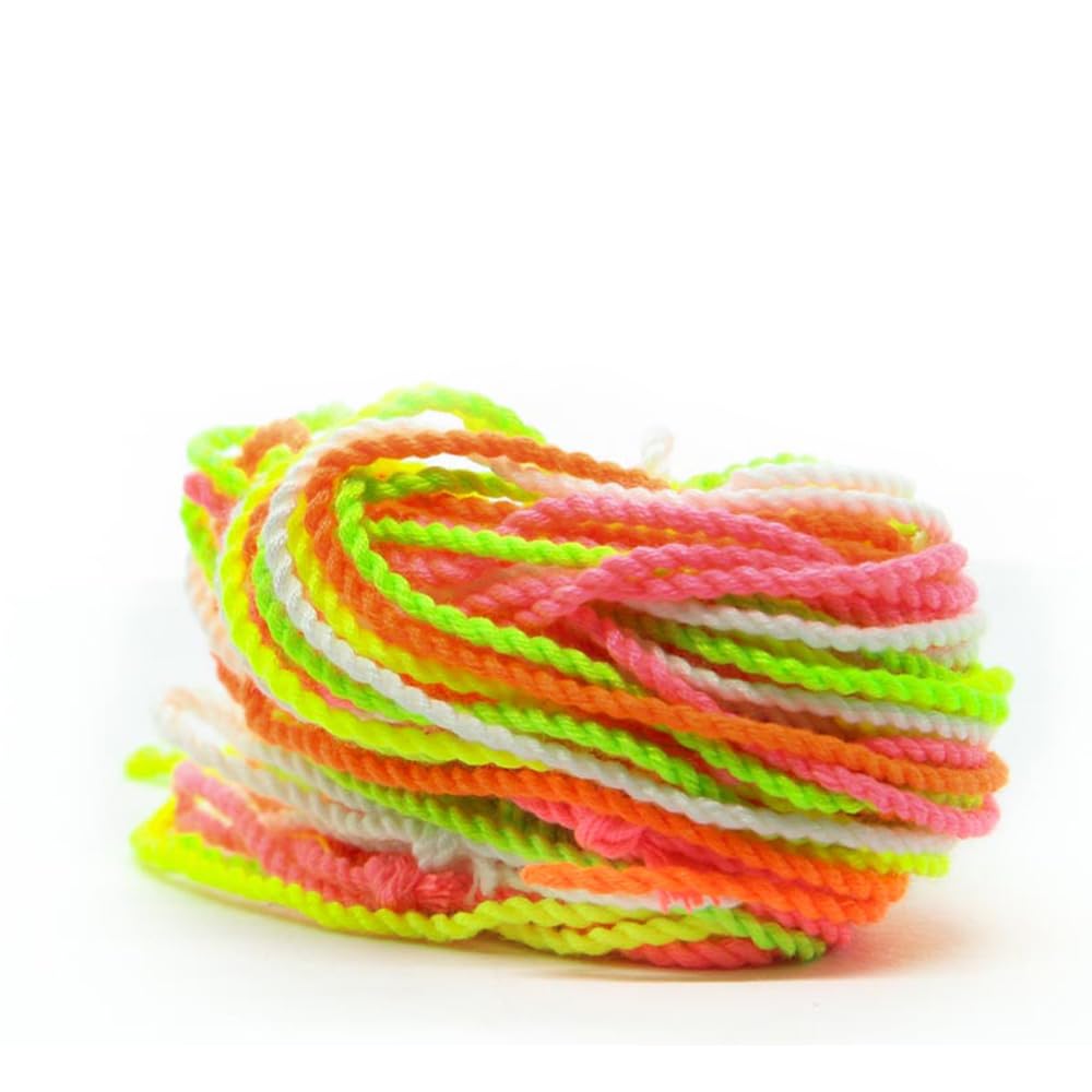 SkillAddicts Replacement Yoyo Strings for All Types of Yo-yos, Polyester Durable Yo-yo String for Trick and Professional Yo yo - 50pcs Color Mix