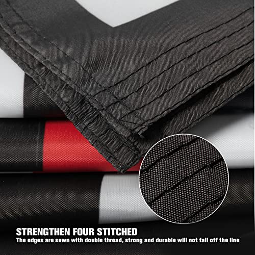 Trump 2024 Flag Double Sided 3x5 Make America Great Again Take American Back Double Sided 3ply Heavy Duty Polyester Anti-UV Fading Donald Trump 2024 Flag with 2 Brass Grommets 4 Rows Stitched Suitable for Indoor and Outdoor Decoration