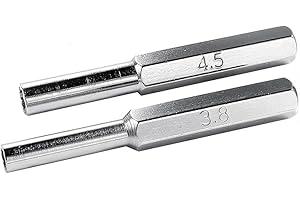 3.8mm and 4.5mm Security Screwdriver Bit Set for Nintendo NES, for SNES, N64 – Stainless Steel Repair Tool with Ergonomic Non