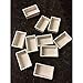 Whiskey Painters Empty Plastic 8 Pans, Full size, White Colored, Fits most Painter's Palette and Travel Kits, Customize Own Watercolor Palette