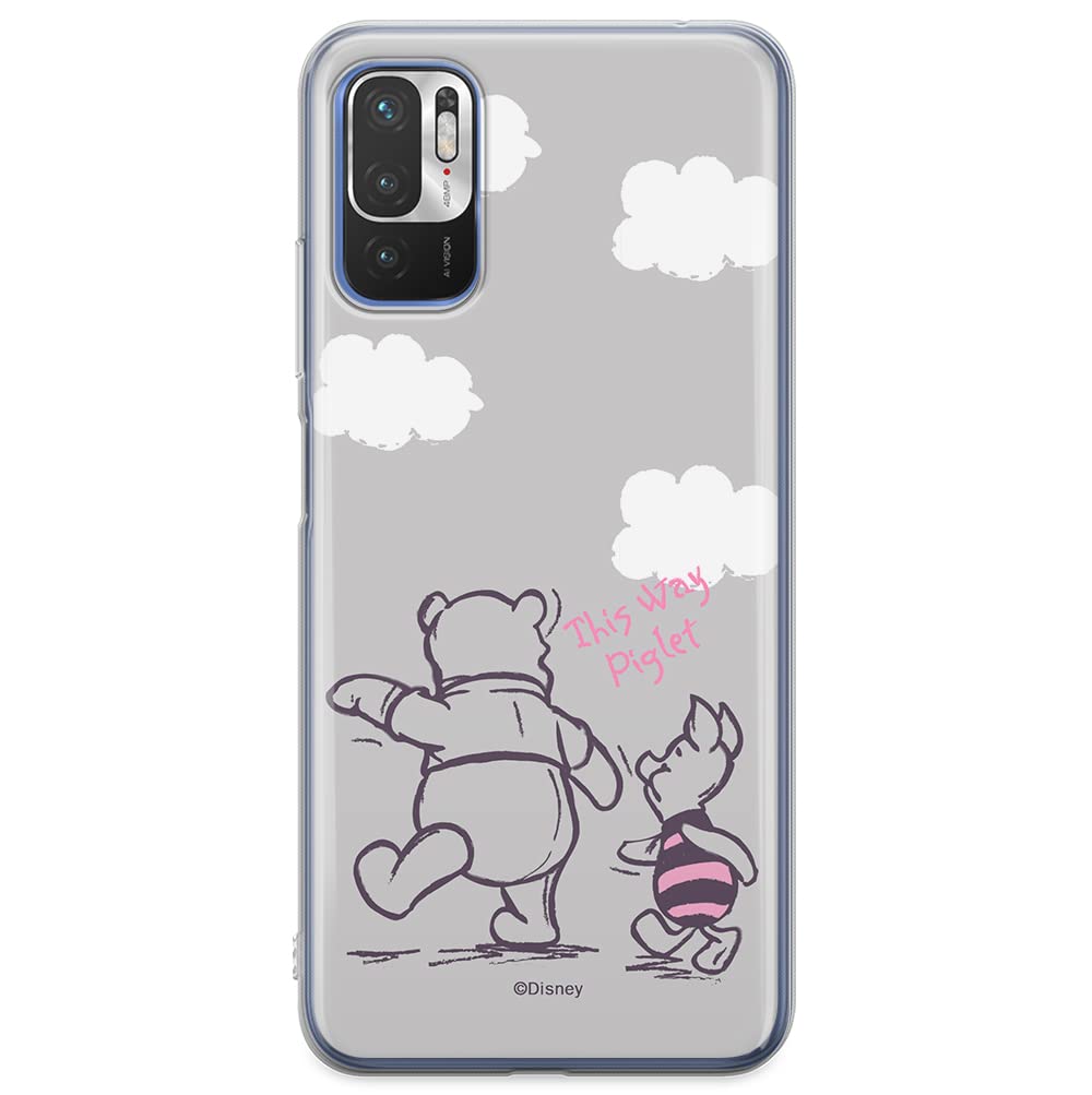 ERT GROUP mobile phone case for Xiaomi REDMI NOTE 10 5G / POCO M3 PRO original and officially Licensed Disney pattern Winnie the Pooh and friends 006, case made of TPU