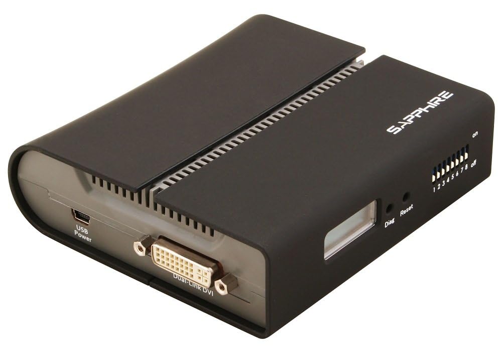 Sapphire 4L000-01-40G VID-2X DVI to Dual DVI Display Expander