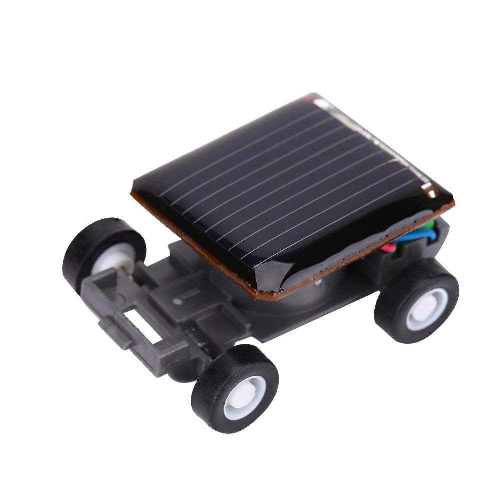Kid Toy Car, Educational Toys Mini Solar Power Car Children Brain Training Kit Technology