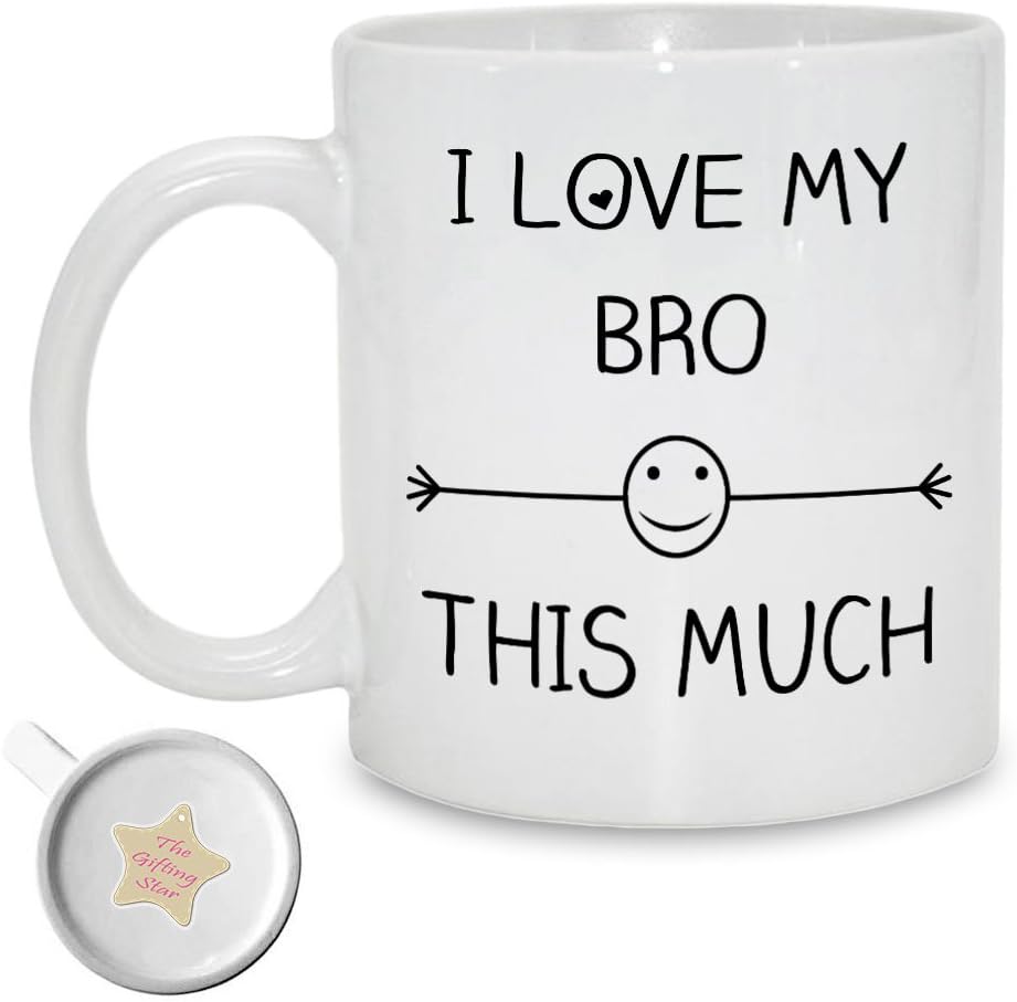 I Love My Bro This Much | Birthday Gift For Brother | Christmas Gift