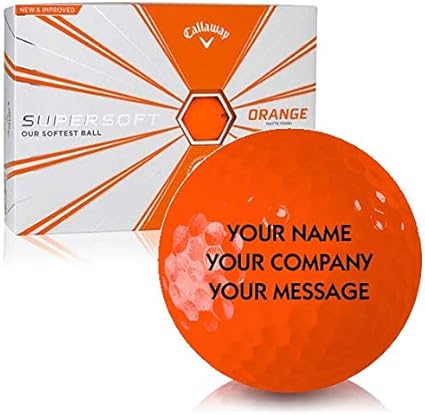 callaway orange supersoft golf balls