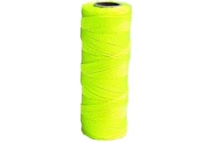 Bon 11-873 350-Feet Neon Yellow EZC Twisted Nylon Mason Line