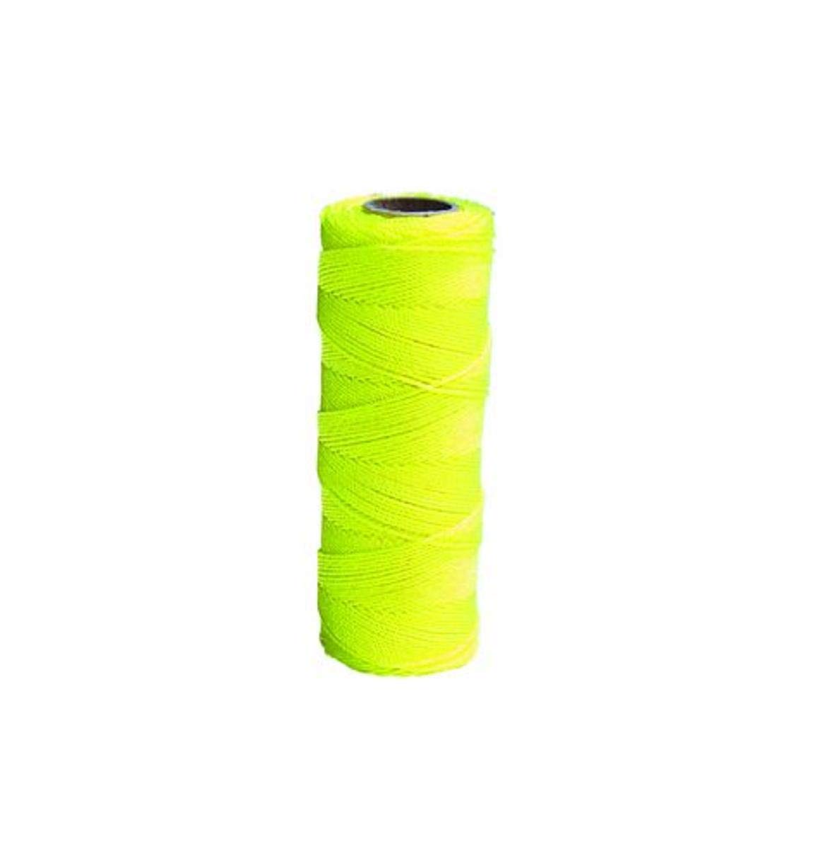 Bon 81-196 500ft EZC Twisted Nylon Mason Line - Neon Yellow
