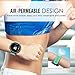 MoKo Watch Band Compatible with Garmin Forerunner 235, Soft Silicone Replacement Watch Band fit Garmin Forerunner 235/235 Lite/220/230/620/630/735XT/Approach S20/S6/S5 - Mint Green & Black