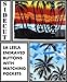 LA LEELA Mens Hawaiian Shirts Short Sleeve Button Down Shirt Men's Party Shirts Casual Vacation Tropical Shirts for Men Funny XXL Island View Blue