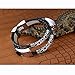 bayite Leather Bands Compatible with Fitbit Alta and Alta HR, Adjustable Metal Clasp Accessory Bracelet, Vintage 6.7