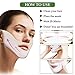 V Mask,V Face Mask,Vline Mask,V Shape Mask,V UP Mask,V Line Lifting Mask,Chin Up Patch Double Chin Reducer V Shaped Slimming Face Mask Neck Up Slimming Tightening Mask 5 PCS