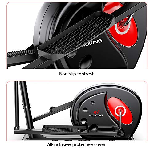 HECHEN-Elliptical-Cross-Trainer-Exercise-Step-Machine-8-Speed-Resistance-Adjustmen-Home-Gym-8-KG-flywheel-mass-Exercise-Step-Machine-Air-Walker-Elliptical-Trainer-multifuctional-display