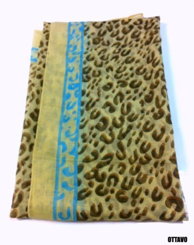 Elegant Leopard-print Scarf by Ottavo