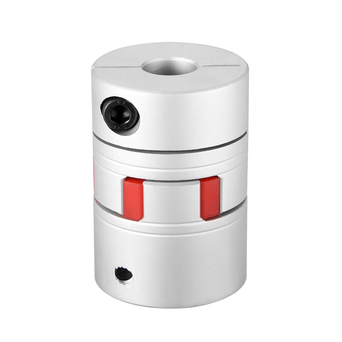 sourcing map Shaft Coupling 15mm to 15mm Bore L65xD45 Flexible Coupler Joint for Servo Stepped Motor