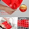 SUPER KITCHEN Set of 2 Large Muffin Tray 12 Cup Silicone Muffin Pan, Non-Stick Muffin Cupcake Tin, Baking Mould for…