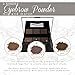 Brow Perfect Eyebrow Kit - 13 Piece Brow Kit - Eyebrow Stencils For Perfect Brows That Frame Your Face! Includes 6 Stencils, 3 Powders, 3 Brushes, Tweezers and a Compact Mirrored Case