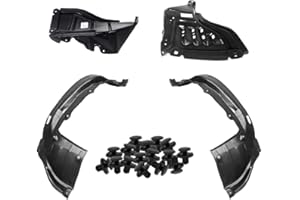 Parts N Go 2007-2013 Tundra Fender Liner Set with Clips Front Rear Section Driver & Passenger Side Left Right TO1249147 TO1248147 TO1248145 TO1249145 538080C011 538070C020 538060C020 538050C020