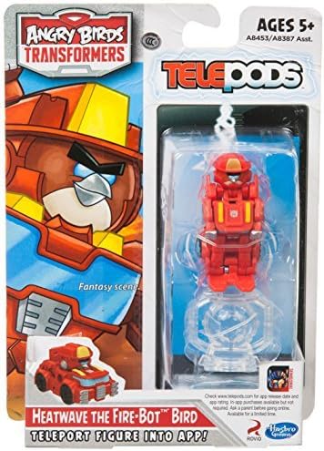 Angry Birds Transformers Heatwave the Fire-bot Bird Figure by Angry Birds Transformers