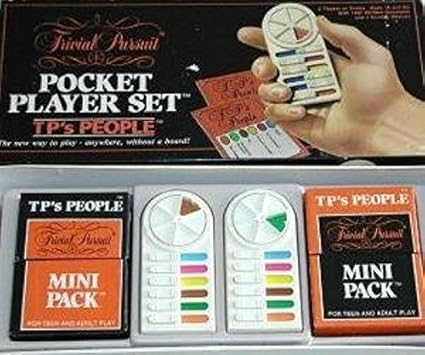 Trivial Pursuit Pocket Player Set TPs People