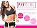 FITGIRL - Pink Weight Lifting Belt - Gym, Fitness, Bodybuilding - Great for Squats, Lunges, Deadlift, Thrusters (XS)