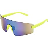 Body Glove Vibez Sunglasses Shield, Teal, 138 mm