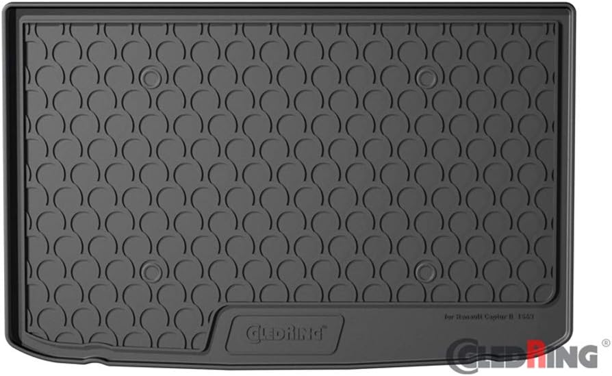 Gledring Rubbasol (Rubber) Boot Liner Compatible with Renault Captur II 2020- (Height Variable Loading Floor), black - Image 3
