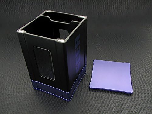 Premium High Strength Magnetic Close Deck Box - Purple Satin Finish