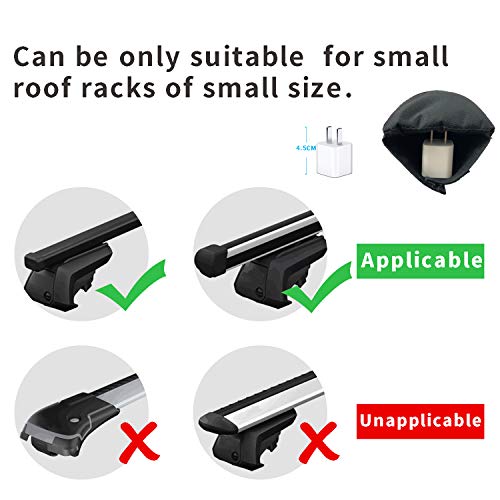 Neolife Car Roof Rack Pads for Surfboard Kayak SUP Snowboard Racks 19inch Long Large Aero Bars [Pair] - Thumbnail 4