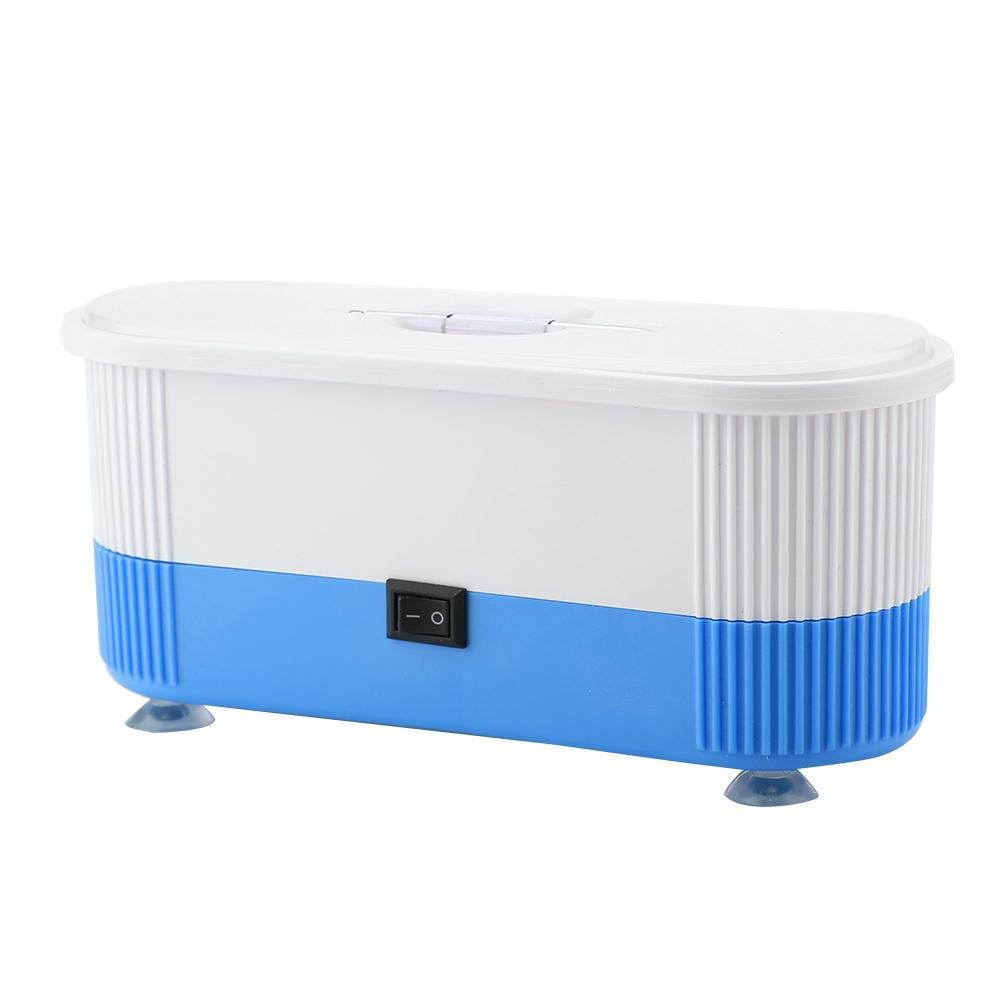 Eyeglass Cleaner, Portable Household Professional High-frequency Vibration Small Size Machine for Jewelry, Eyeglasses, Rings, Coins, Denture, Utensils, Chain: Beauty