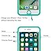 Fansteck iPhone 8 Plus iPhone 7 Plus Waterproof Case, Ultra Slim Waterproof IP68 / High Sensitive Touch Screen and Touch ID Waterproof Case for iPhone 8 Plus 7 Plus 5.5-inch Mint Green