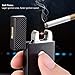 Lighter TECCPO Arc Lighter Windproof Electronic Lighter with USB Cable - TDEL01P