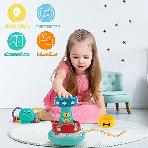 Amy&Benton Stacking Ring Baby Toys Baby Stacking Toys Musical Stacking