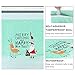 UCGOU 10x13 Inch Poly Mailers Shipping Envelopes Premium Santa Claus and Elk Designer, Thickness 2.35MIL, Pack of 100