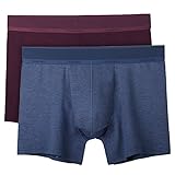 Separatec Men's Soft Supima Cotton Separate Pouch Trunks 2 Pack