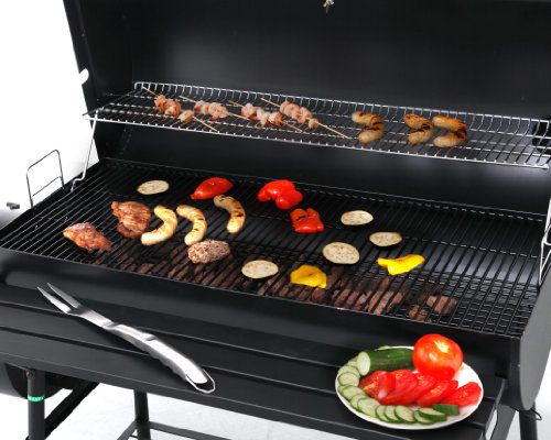 Tepro Holzkohlengrill Smoker Natchez, Schwarz – Bild 15