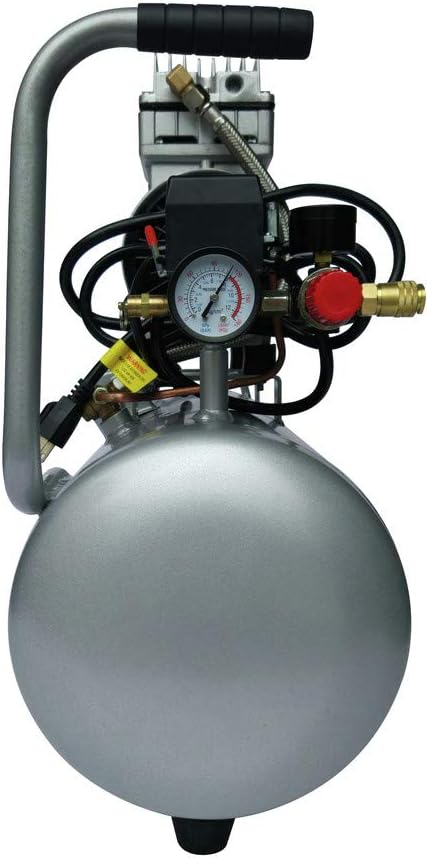 California Air Tools 8010A Ultra Quiet & Oil-Free Lightweight Air Compressor: Home Improvement