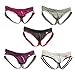 HCMP Men's Lycra Mesh Bulge Sexy Low Rise Thongs G-String Thong Sexy Bikini Jockstrap Underwear For Men