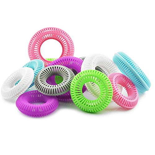 TubRing The Ultimate Tub Drain Protector Flexible Silicone Hair Catcher