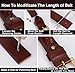 Men's Pin Buckle Cow Genuine Leather Belts Fancy Vintage Jeans Business Waist Belt