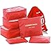 HiDay 7 Set Packing Cube - 3 Travel Cubes + 3 Pouches + 1 Drawstring Backpack Bag