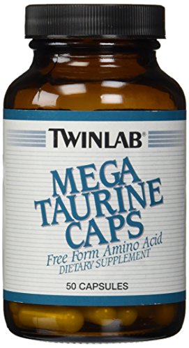 Twinlab Mega Taurine Caps 1000mg, 50 Capsules