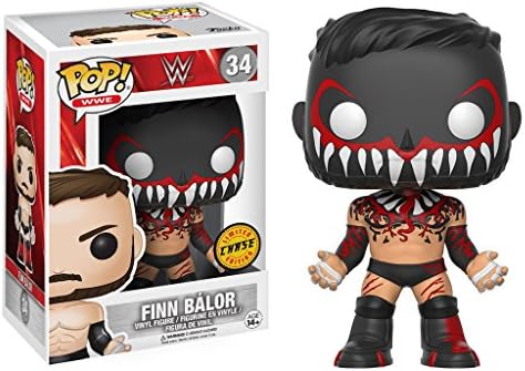 vasluwirunijafi Finn Balor (Chase Edition): Funko POP! WWE x WWE Vinyl Figure + 1 FREE Official WWE Trading Card Bundle (14249)