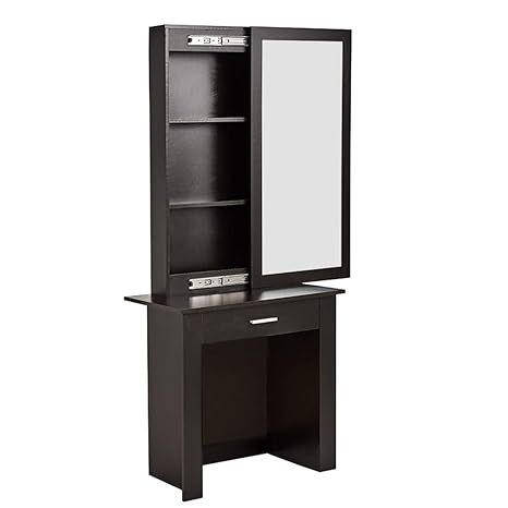 Paldin Dressing Table With Sliding Storage Mirror And Drawer