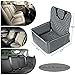 Petacc Front Car Seat Covers for Pets Nonslip Truck Seat Covers Washable Car Seat Protector Design for All Cars, Trucks & SUVs, Black