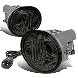 DNA Motoring FL-T054-SM Pair Fog Lights+Switch [For