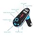 FM Transmitter, Auledio Wireless In-Car Bluetooth Hands Free Car Kit Radio Adapter with 5V/2.1A USB Car Charger Support USB Flash Driver/TF Card for iPhone, iPod and More Devices