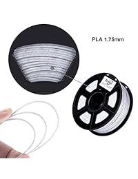 zi rui impresora 3d filamento, color de mármol Pla filamento, Dimensional precisión +  0,03, 2.2 pound (2.2lbs)