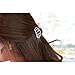kilofly 4pc Women's Rhinestone Crystal Faux Hair Clip Claw Barrettes + Gift Box